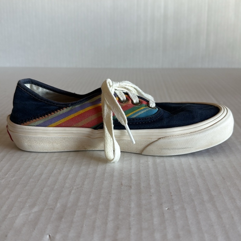 Vans Authentic Retro Stripe Lace Up Sneakers - Picture 6 of 13